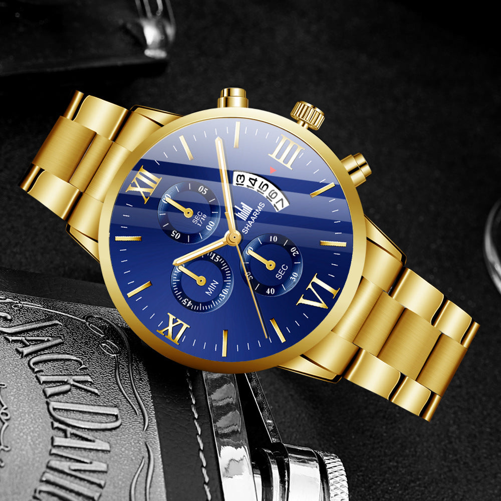 Orologio uomo acciaio business