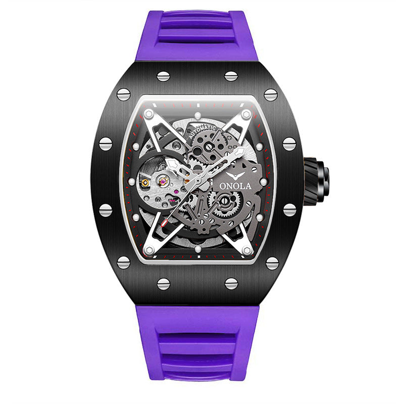 Orologio silicone automatico da uomo