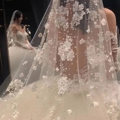 Diadema perle e strass