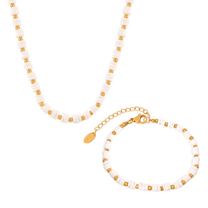 Set Collana e Braccialetto Conchiglia
