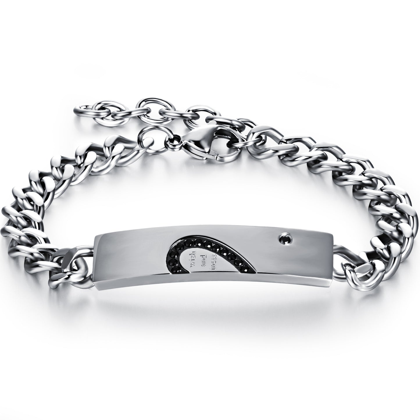 Bracciale coppia titanio