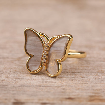 Anello farfalla ruotabile