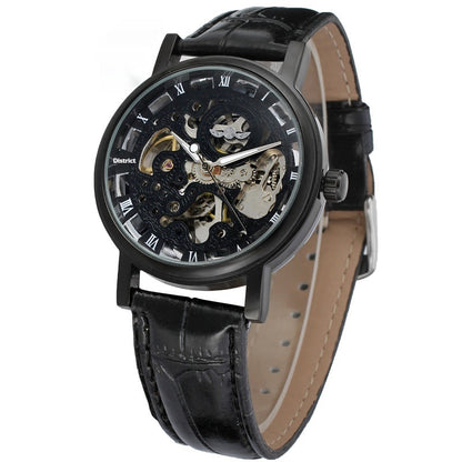 Orologio meccanico movimento visibile