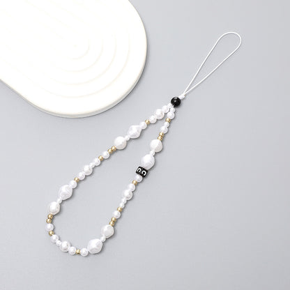 Charm cellulare con perla