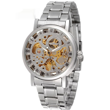 Orologio meccanico movimento visibile