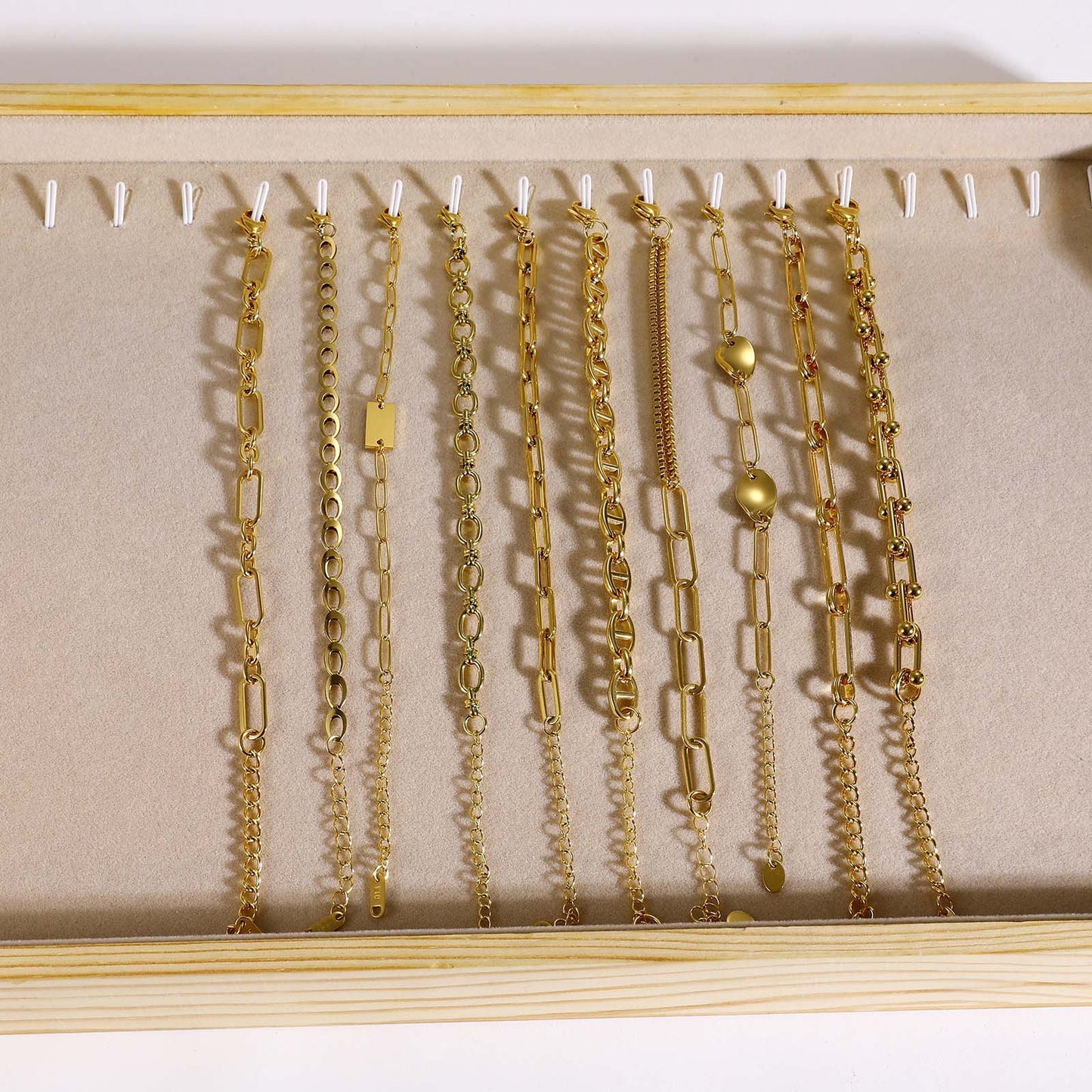 Bracciale Acciaio Dorato
