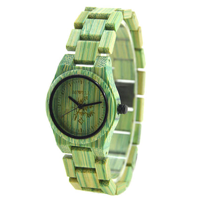 Orologio legno bambù