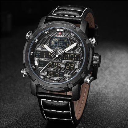 Orologio doppio display sportivo multifunzionale