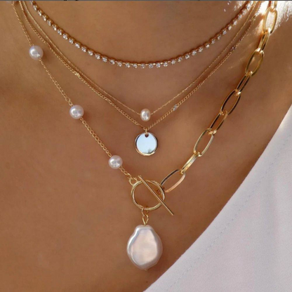 Collana oro vintage donna