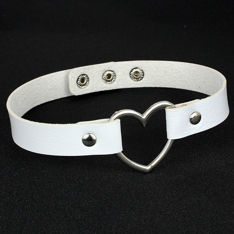Collana amore in similpelle