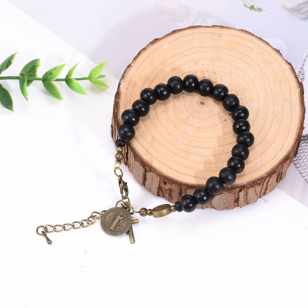 Bracciale rosario San Benedetto