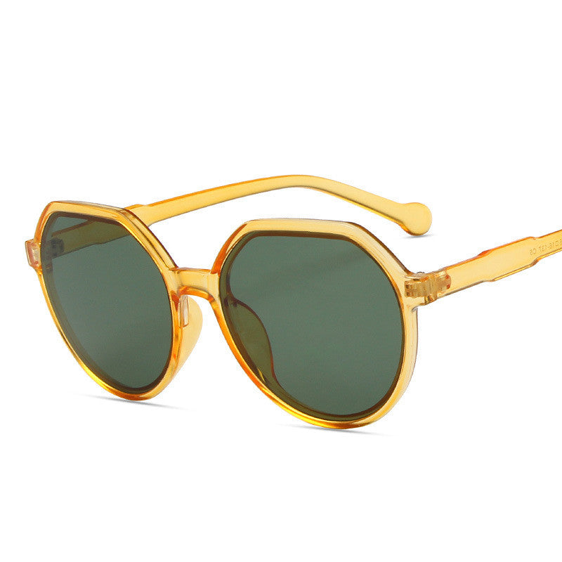 Occhiali da sole rotondi colorati candy