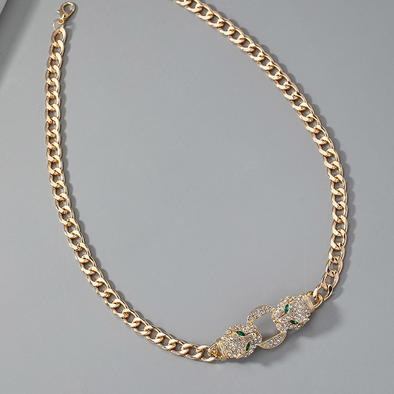 Collana leone smaltata
