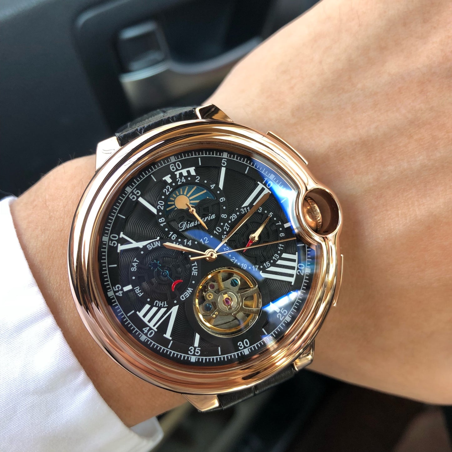 Orologio cavo automatico da uomo