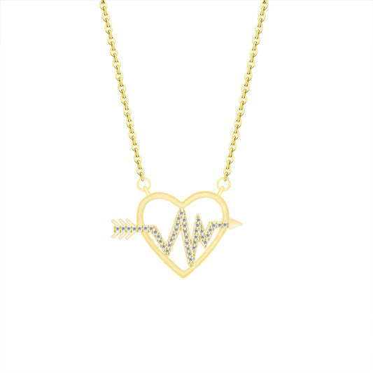 Collana cuore ECG