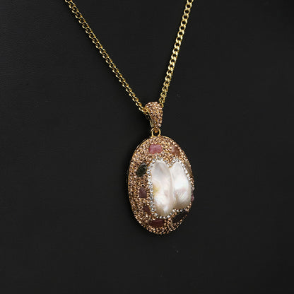 Collana acqua dolce barocca