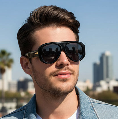 Occhiali da sole aviator grandi