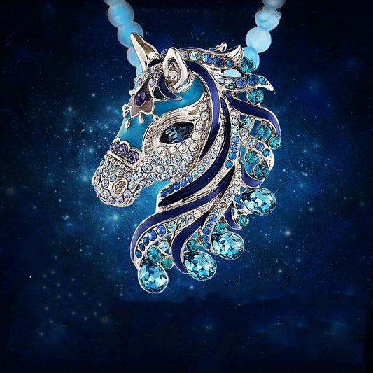 Collana ciondolo cavallo