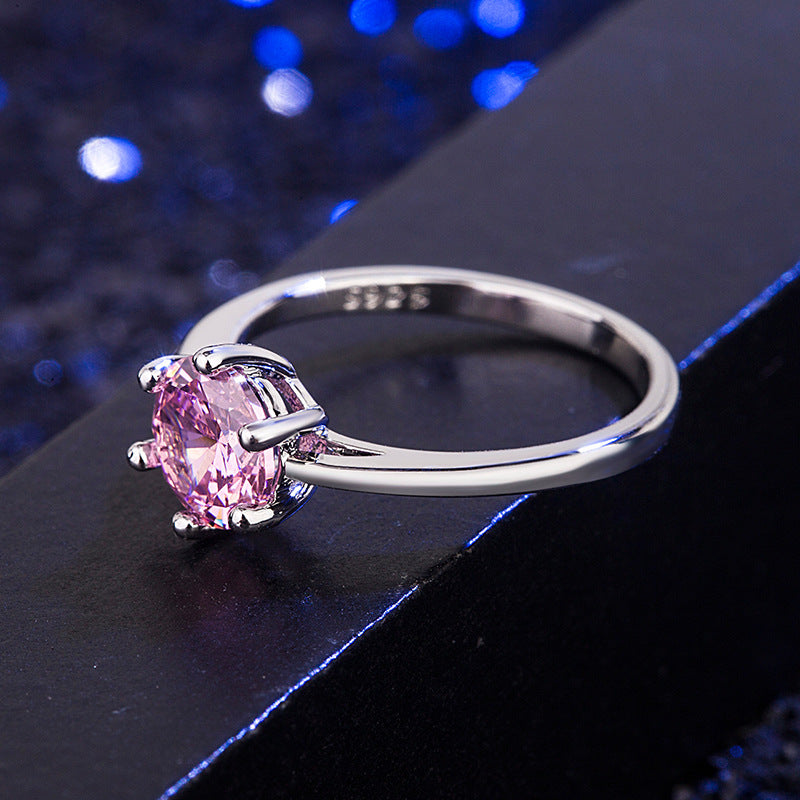 Anello zircone da donna