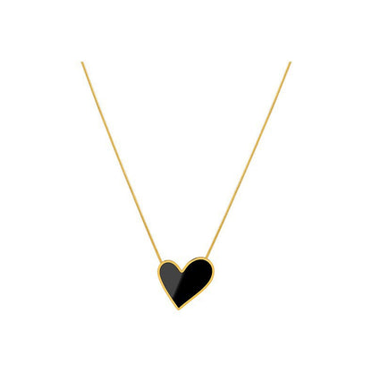 Collana titanio stile dark