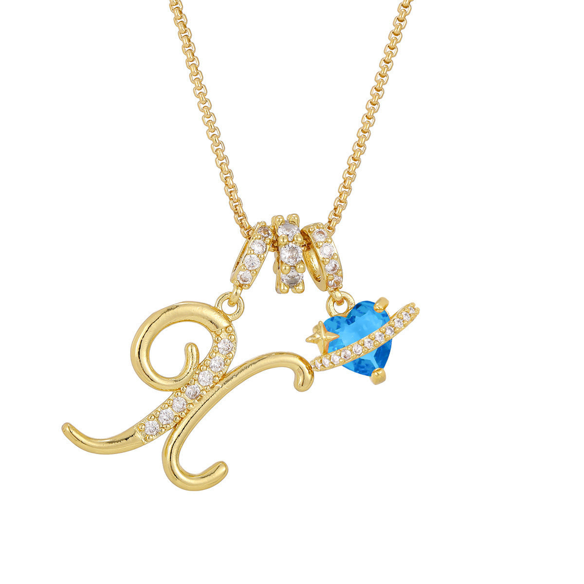 Collana lettere alfabeto da bambina