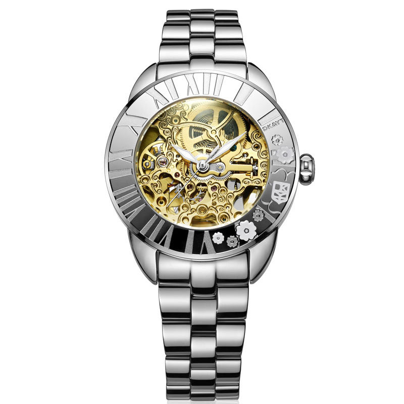 Orologio donna automatico scheletro