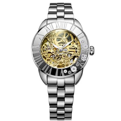 Orologio donna automatico scheletro