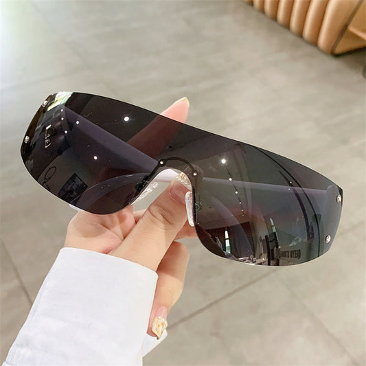 Occhiali da sole senza montatura sport