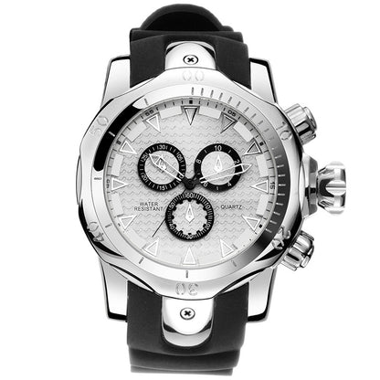Orologio quarzo grande impermeabile