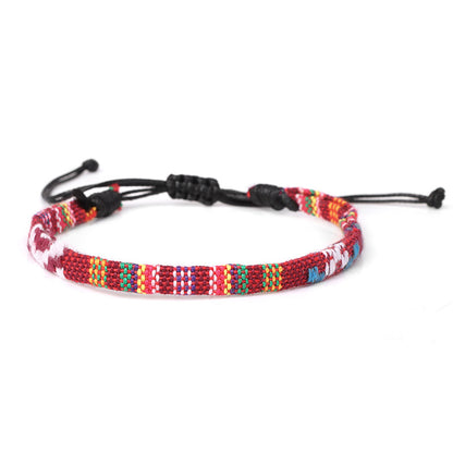 Braccialetto boho iridescente