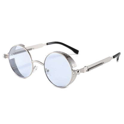 Occhiali da sole retrò hipster punk
