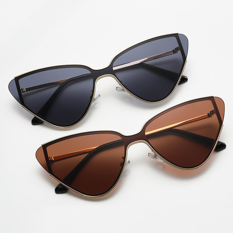 Occhiali da sole cat eye retrò da donna