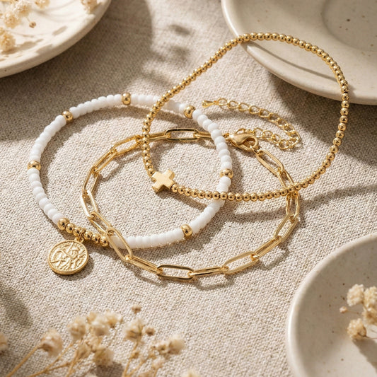 Bracciale regolabile cuore charm