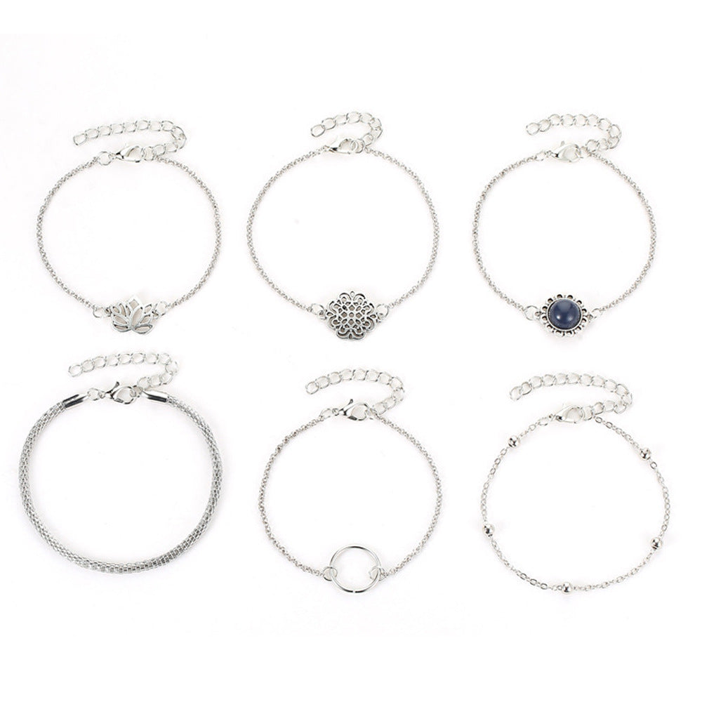 Bracciale geometrico traforato