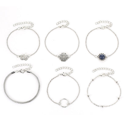 Bracciale geometrico traforato
