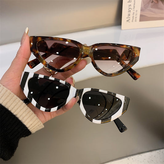 Occhiali da sole cat eye oversize donna