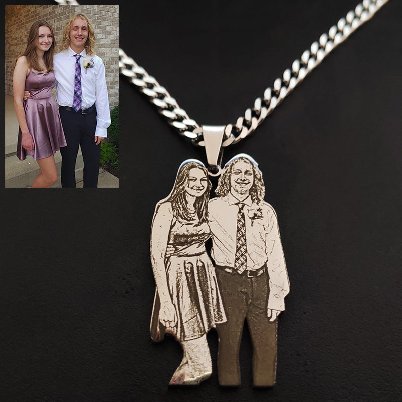 Collana con pendente personalizzabile