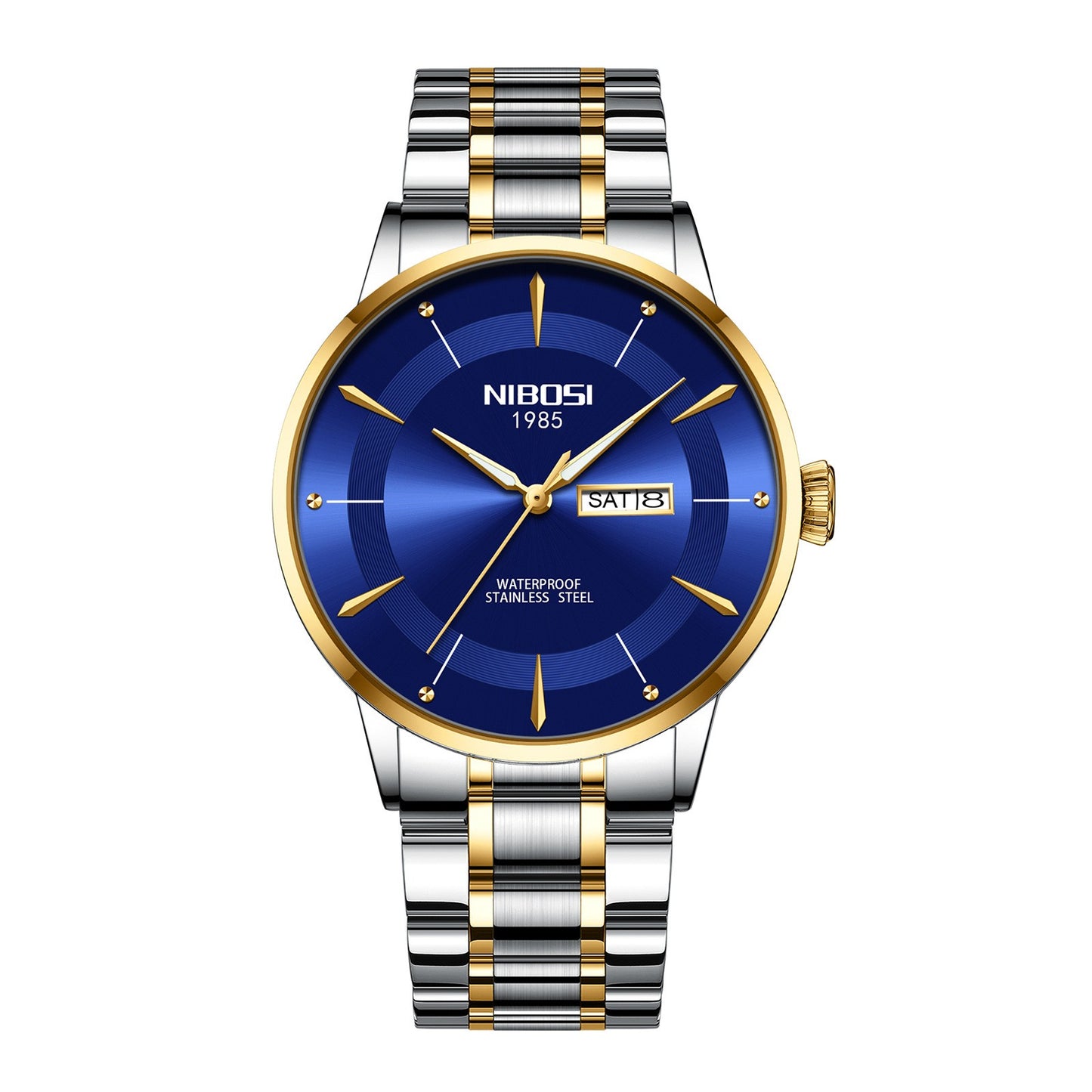 Orologio uomo impermeabile calendario luminoso