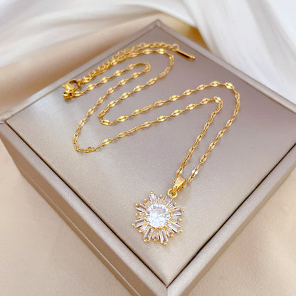 Collana fiocco neve donna