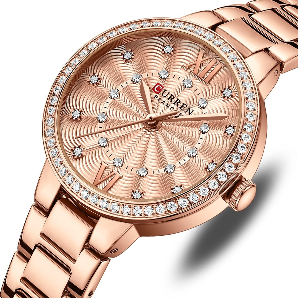 Orologio da donna in acciaio casual