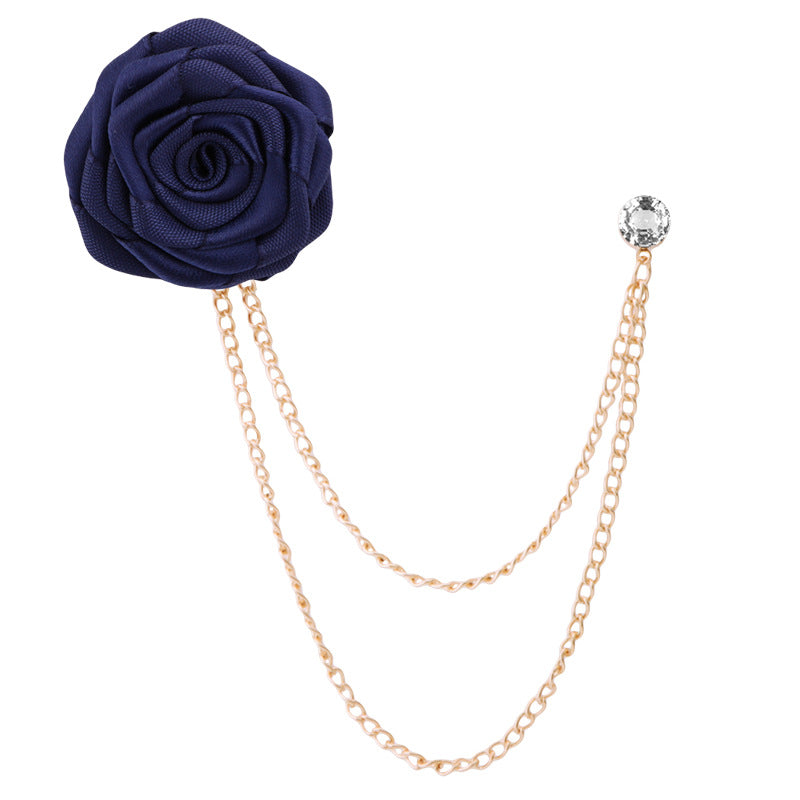Spilla rosa a nappe