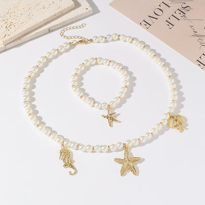 Set Collana e Bracciale Marino