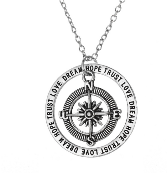 Collana bussola San Valentino