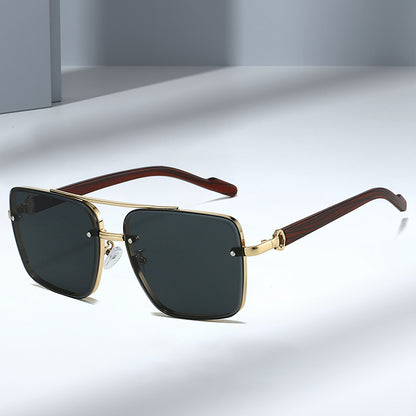 Occhiali da sole con astine in legno