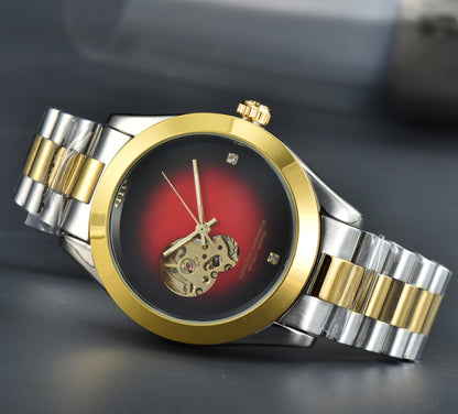 Orologio meccanico cavo casual