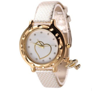 Orologio quarzo ciondolo cuore