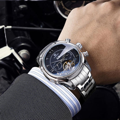 Orologio meccanico automatico volano multifunzione