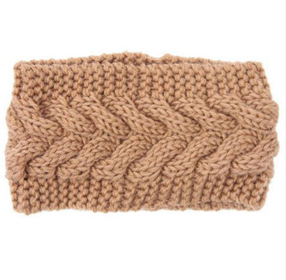 Fascia capelli lana uncinetto