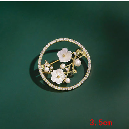 Spilla Fiore Traforato