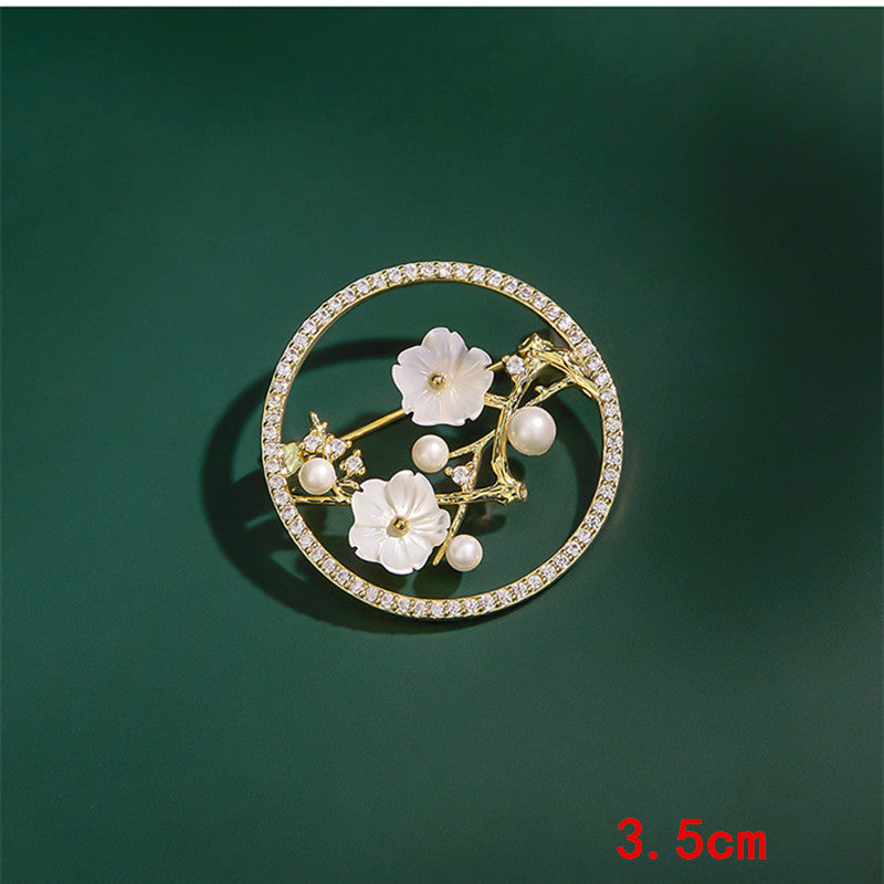 Spilla Fiore Traforato